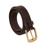 Genuine Leather Belt - Single Side Brown - 1253BR