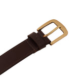 Genuine Leather Belt - Single Side Brown - 1253BR