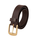 Genuine Leather Belt - Single Side Brown - 1253BR