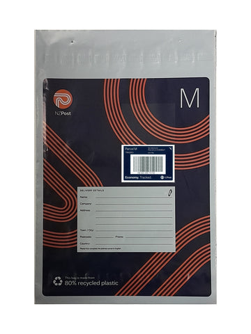 Size 3 C4 - M (Medium) Economy Tracked Postage Included Prepaid Bag Flat - Pack