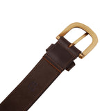 Genuine Leather Belt - Casual Brown - 1502BR