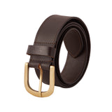 Genuine Leather Belt - Casual Brown - 1502BR