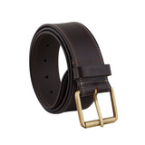 Genuine Leather Belt - Contrast Stitching Black - 1750BL