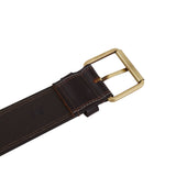 Genuine Leather Belt - Contrast Stitching Brown - 1750BR