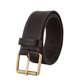 Genuine Leather Belt - Contrast Stitching Brown - 1750BR