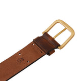 Genuine Leather Belt - Oil Pull Up - Brown /Tan - 1752OLPL