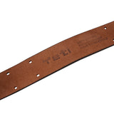 Genuine Leather Belt - Oil Pull Up - Brown /Tan - 1752OLPL