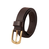 Genuine Leather Belt - Women's Classic Brown - 2300BR