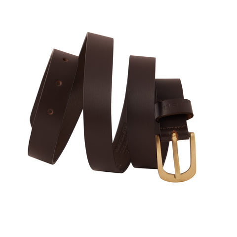 Genuine Leather Belt - Women's Classic Brown - 2300BR