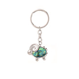 Kiwicraft Paua Shell Keyring - Sheep