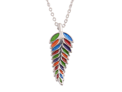 Kiwicraft Colorful Fern Pendant With Box