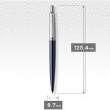 Parker Jotter Royal Blue Chrome Colour Trim Ballpoint Pen