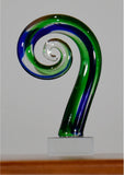 Koru Punga Green Blue 7 cm