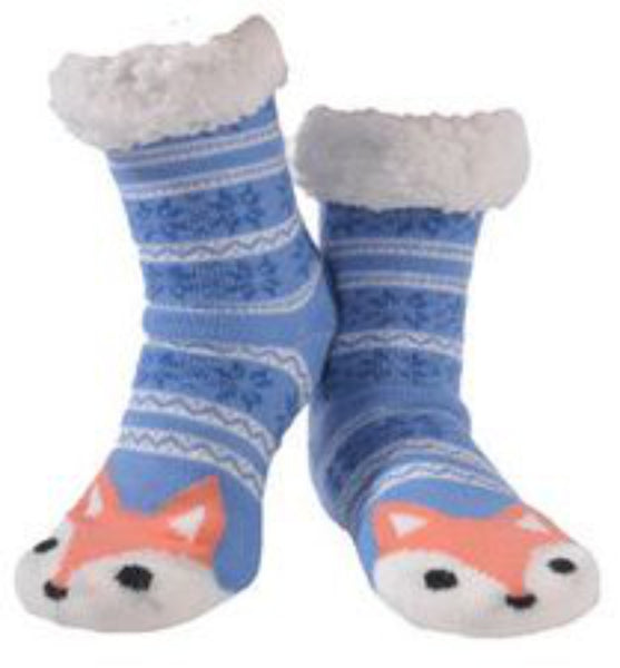 Nuzzles - Women's Foxie - Blue Foot Covering