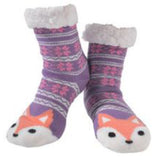 Nuzzles - Women's Foxie - Purple Foot Covering