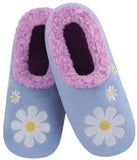 Slumbies - Women's Small Simply Daisy All Day Lilac Foot Covering