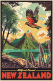 Pikitia Tea Towel - Milford Sound